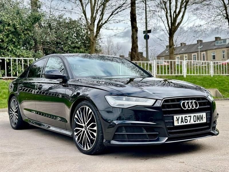 Used Audi A6 Black Edition 190 HP (139 kW) 2018 Black Sedan