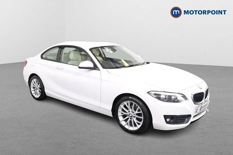 White Used 2019 BMW 218 Coupe | £12,699 (Good price) - Image 1/4