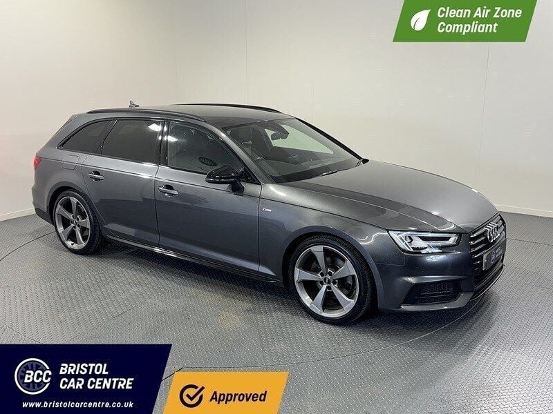 Grey Used 2018 Audi A4 Black Edition Estate | £13,240 (A bit pricey) - Image 1/2