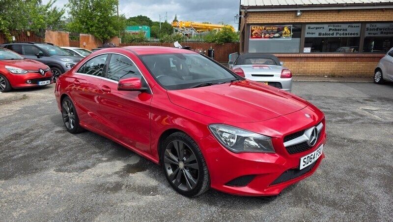 Red Used 2015 Mercedes CLA180 Sedan | £6,395 (Good price) - Image 1/4