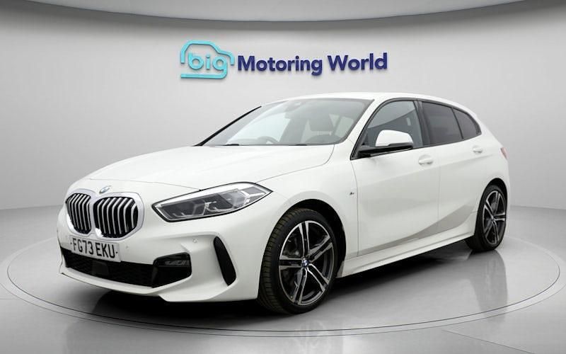 Used BMW 118 M Sport 136 HP (100 kW) 2023 White Hatchback
