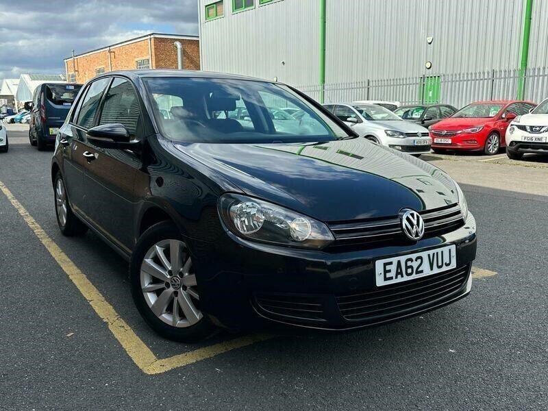 Black Used 2012 VW Golf VII Match Hatchback | £5,749 (Fair price) - Image 1/4