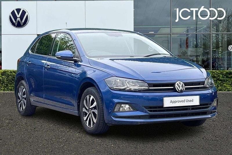 Blue Used 2021 VW Polo Active Hatchback | £13,237 (Fair price) - Image 1/4