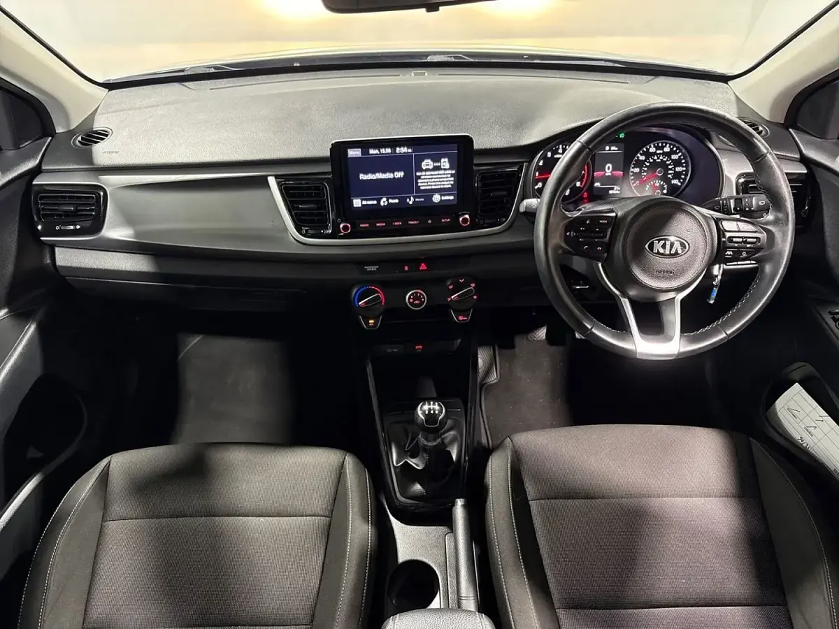 Used Kia Rio 84 HP (61 kW) 2021 Grey Hatchback