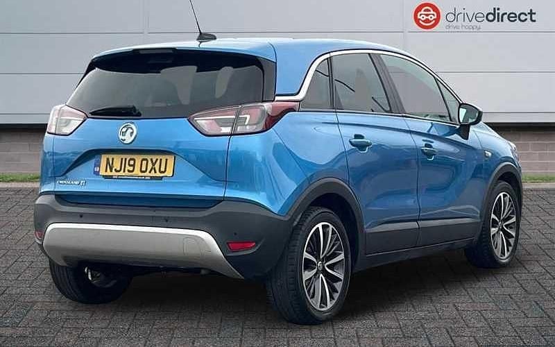 Used Vauxhall Crossland X Elite 83 HP (61 kW) 2018 Blue SUV