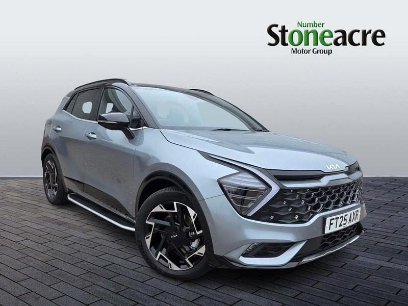 Silver New 2025 Kia Sportage GT-Line S SUV | £38,995 (Expensive) - Image 1/4