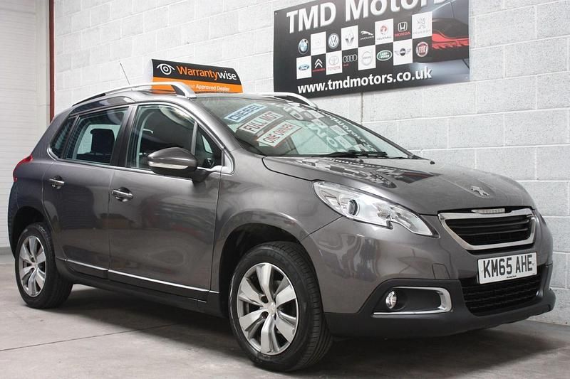 Grey Used 2015 Peugeot 2008 Active SUV | £6,295 (Fair price) - Image 1/4