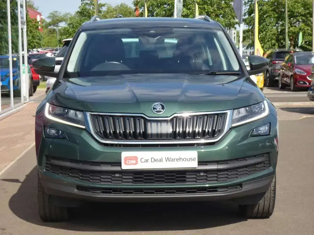 Begagnad Skoda Kodiaq 150 HK (110 kW) 2020 Grön SUV