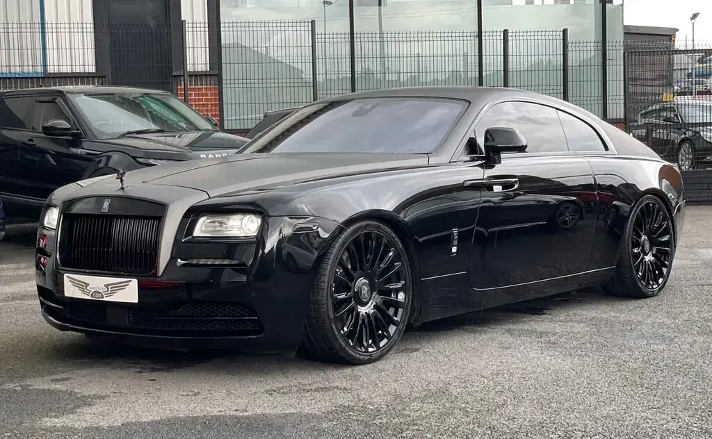 Used Rolls Royce Wraith 624 HP (458 kW) 2014 Metallic black Coupe