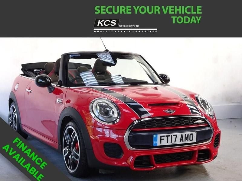 Used Mini John Cooper Works Cabriolet 231 HP (169 kW) 2017 Red Cabriolet