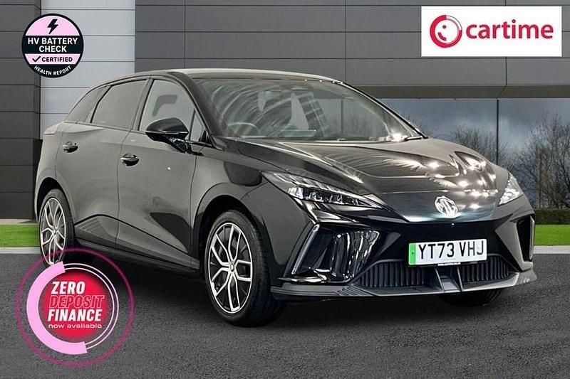 Black Used 2023 MG MG4 EV Trophy Hatchback | £16,200 (Fair price) - Image 1/4