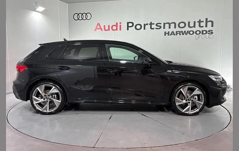 Used Audi A3 Black Edition 150 HP (110 kW) 2025 Black Hatchback