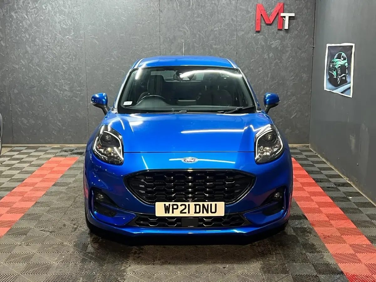 Used Ford Puma ST-Line 125 HP (91 kW) 2021 Blue SUV