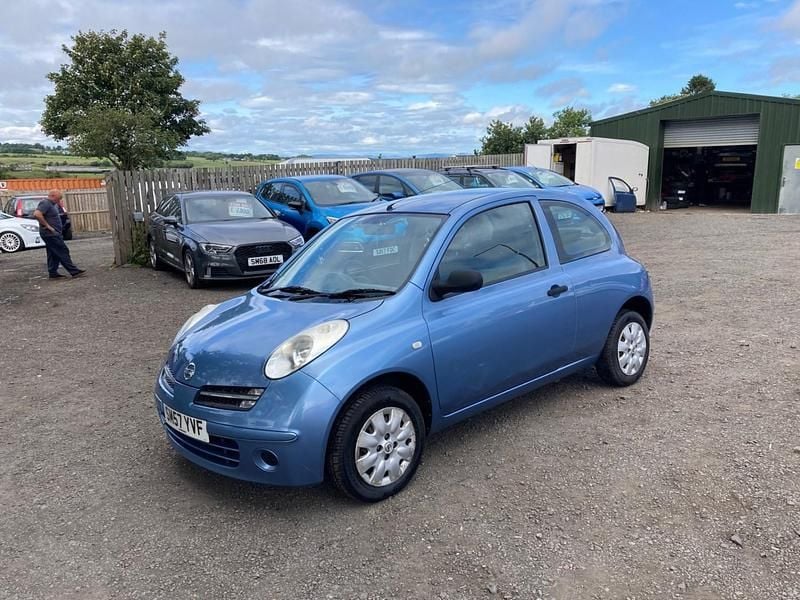 Blue Used 2007 Nissan Micra Hatchback | £1,395 (Good price) - Image 1/4