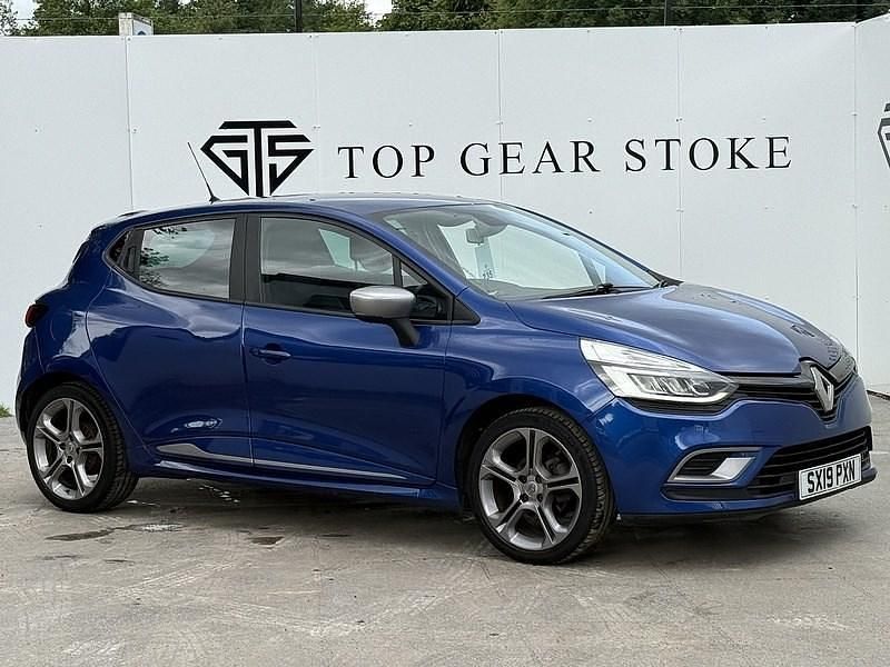 Blue Used 2019 Renault Clio IV GT-Line Hatchback | £8,295 (Fair price) - Image 1/4