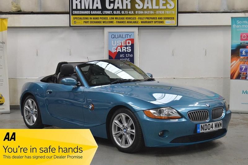 Blue Used 2004 BMW Z4 M Sport Cabriolet | £5,995 (Fair price) - Image 1/4