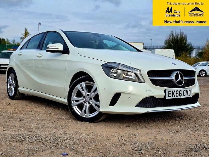 White Used 2016 Mercedes A180 Executive Hatchback | £11,488 (Good price) - Image 1/4