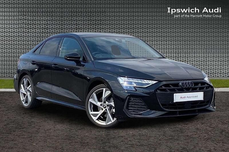 Black Used 2024 Audi A3 Black Edition Sedan | £30,714 (Expensive) - Image 1/4