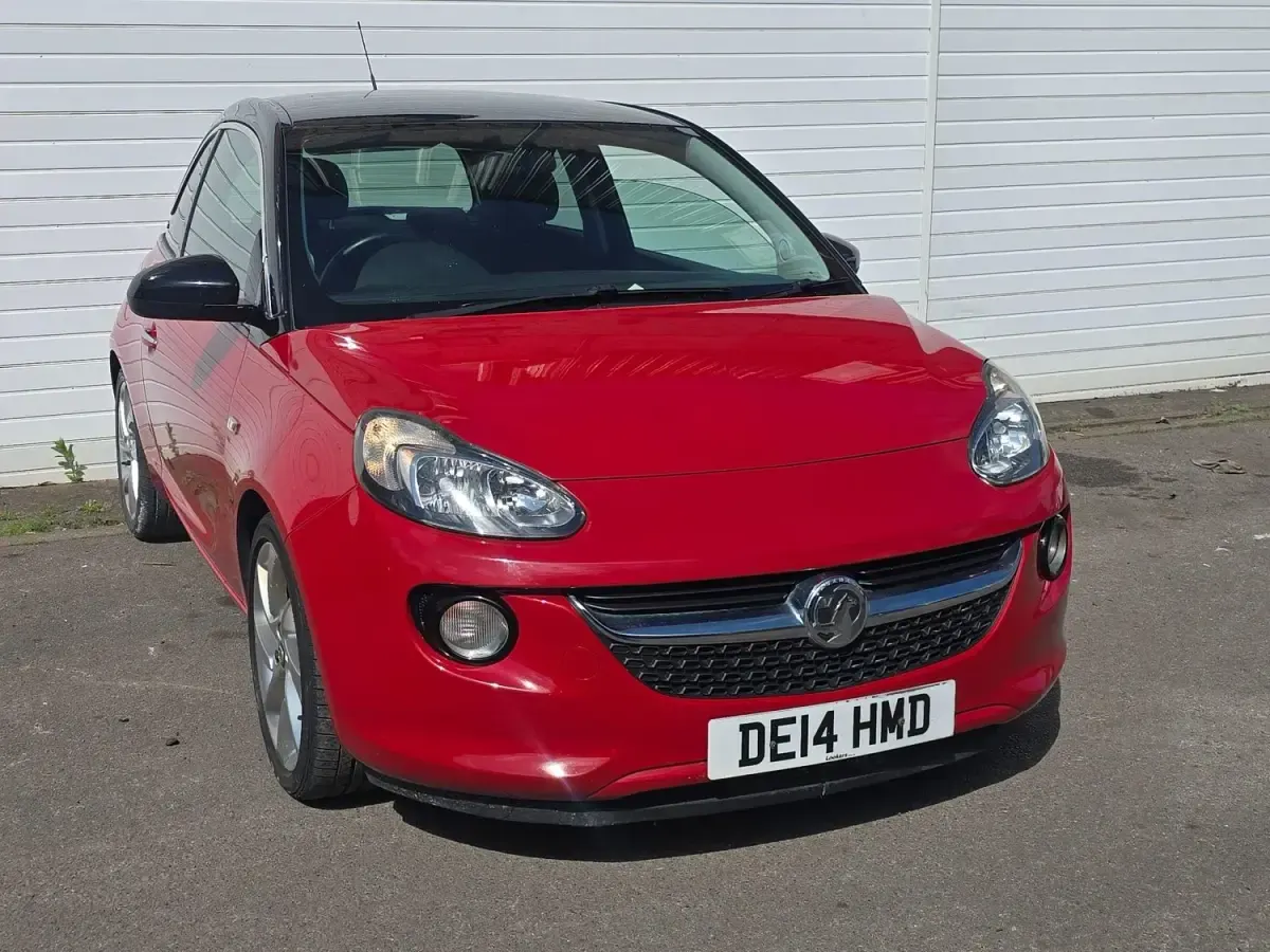 Begagnad Vauxhall Adam Jam 2014 Röd Halvkombi