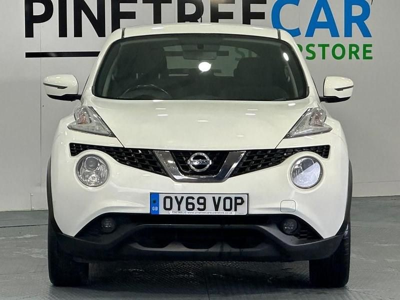 Used Nissan Juke Acenta 112 HP (82 kW) 2019 White SUV
