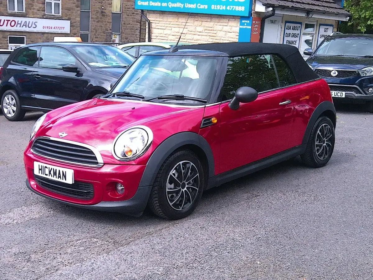 Used Mini ONE 2013 Red Hatchback