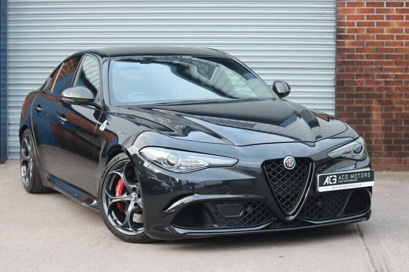 Black Used 2020 Alfa Romeo Giulia Quadrifoglio Sedan | £43,990 - Image 1/4