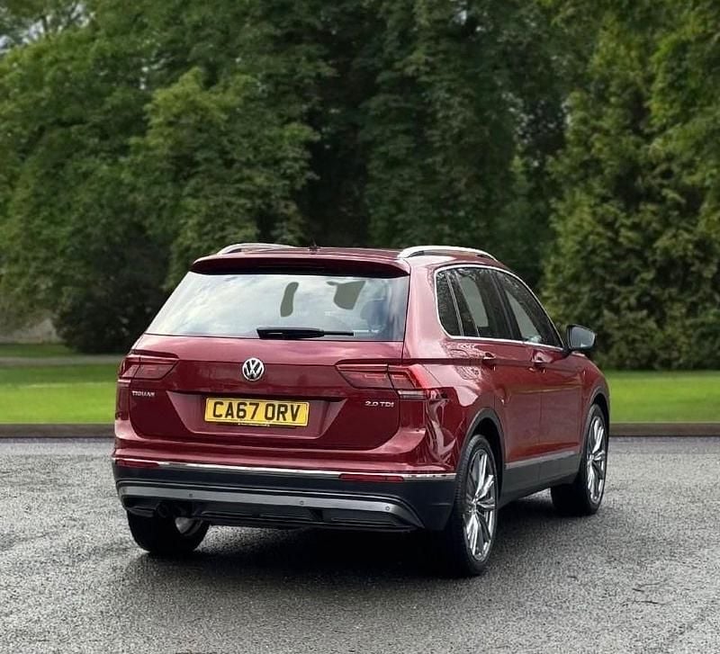 Used VW Tiguan SEL 150 HP (110 kW) 2017 Red SUV