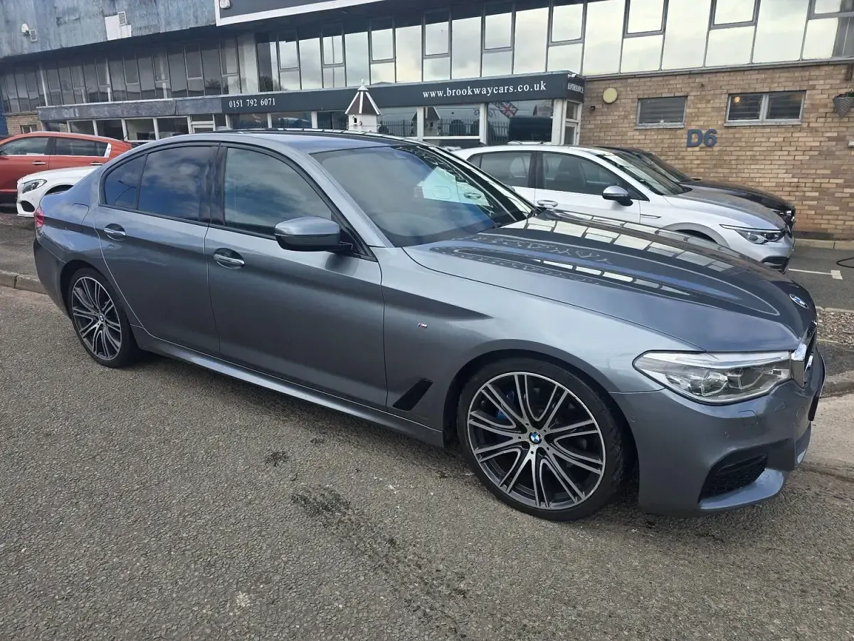 Used BMW 530 M Sport 2017 Blue Sedan