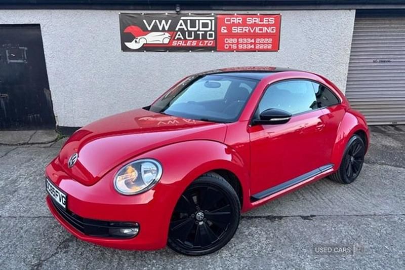 Red Used 2016 VW Beetle Sportline Hatchback | £9,995 (Fair price) - Image 1/1