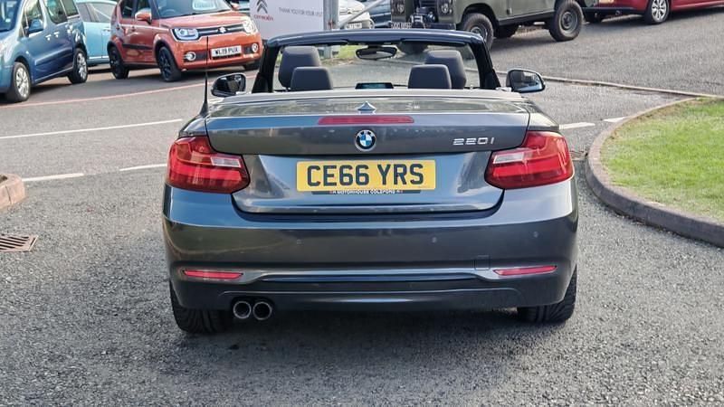 Used BMW 220 Sport Line 184 HP (135 kW) 2016 Grey Cabriolet