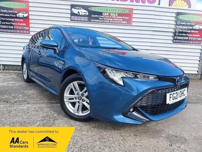 Usado Toyota Corolla 2021 Azul Carrinha