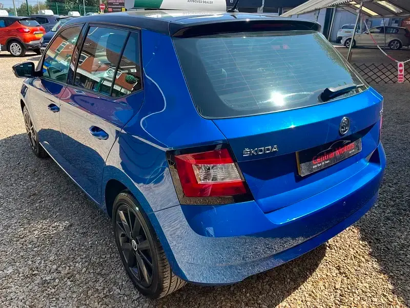 Used Skoda Fabia Colour Edition 2016 Blue Hatchback