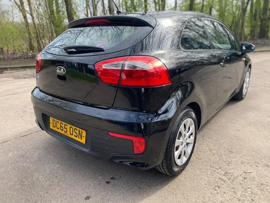 Used Kia Rio 2015 Black Hatchback