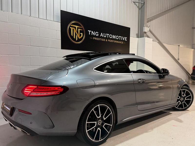 Used Mercedes C300 AMG line 2019 Grey Coupe