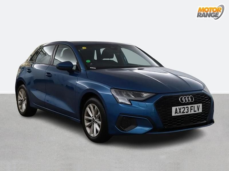 Blue Used 2023 Audi A3 Advanced Hatchback | £19,295 (Good price) - Image 1/4