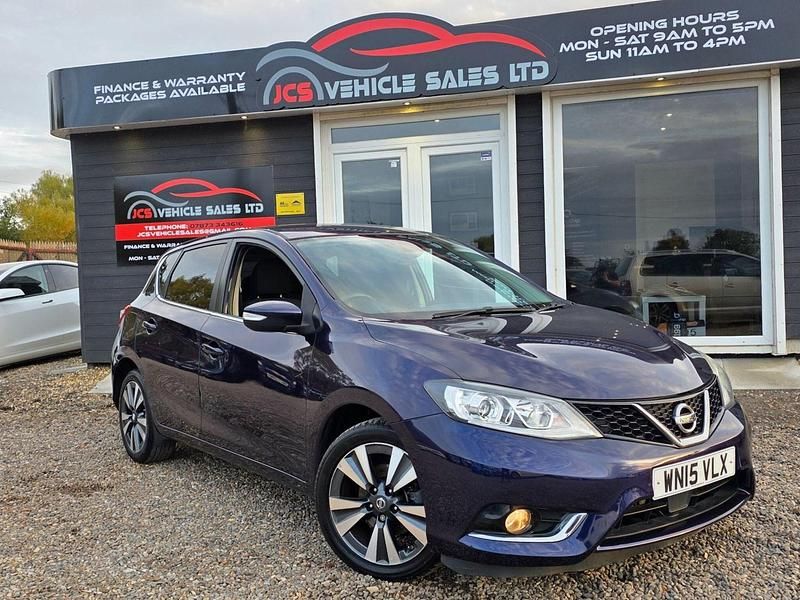 Blue Used 2015 Nissan Pulsar N-TEC Hatchback | £7,495 (Expensive) - Image 1/4