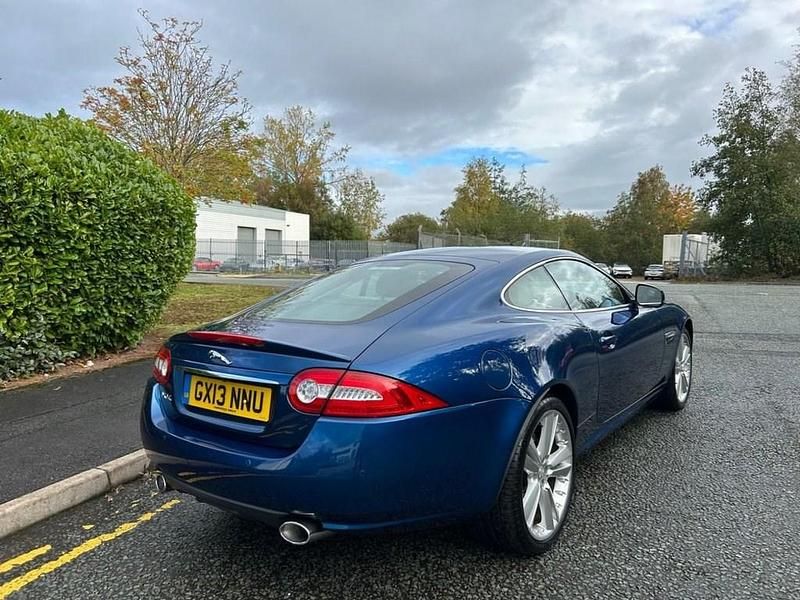 Used Jaguar XK 385 HP (283 kW) 2013 Blue Coupe