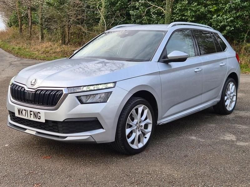 Used Skoda Kamiq SE L 110 HP (80 kW) 2021 Silver SUV