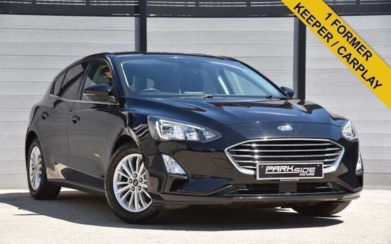 Black Used 2020 Ford Focus Titanium Hatchback | £6,995 (Fair price) - Image 1/4