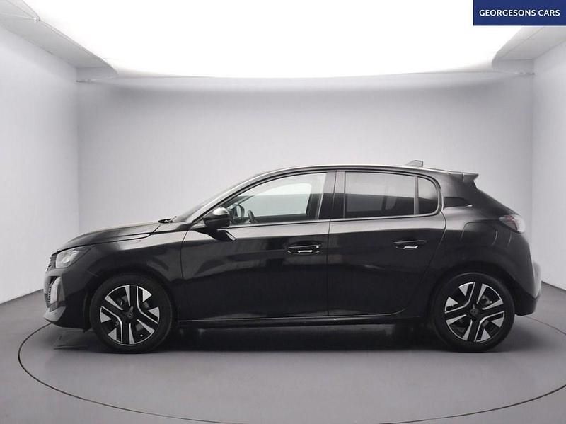 Used Peugeot 208 Allure 100 HP (73 kW) 2024 Black Hatchback