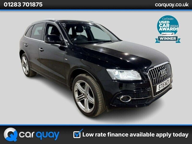 Black Used 2015 Audi Q5 S-line plus SUV | £11,795 (Fair price) - Image 1/2