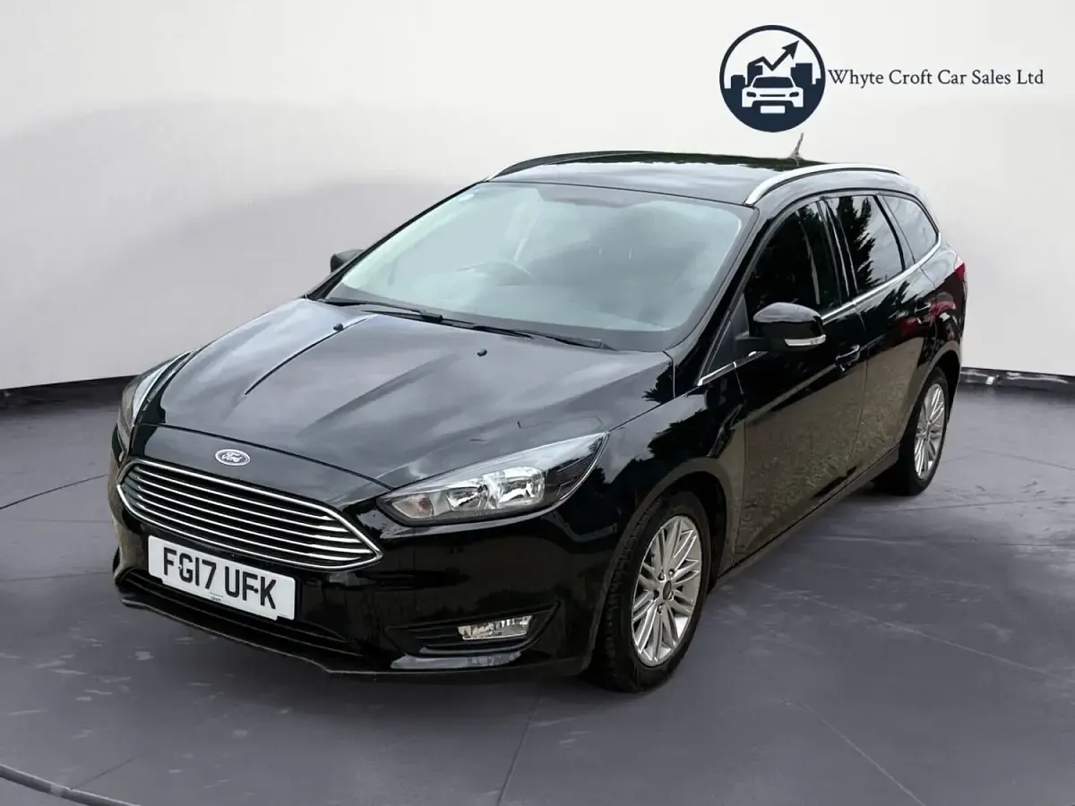 Used Ford Focus Zetec 2017 Black Estate