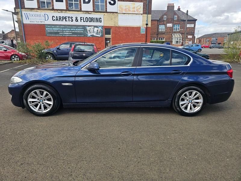Begagnad BMW 520 Efficient Dynamics 2011 Blå Sedan