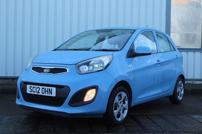 Used Kia Picanto Air 2012 Blue Hatchback
