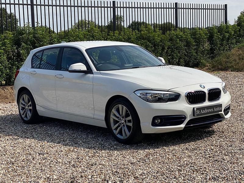 White Used 2017 BMW 116 Sport Line Hatchback | £9,995 (Good price) - Image 1/4