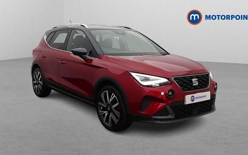 Red Used 2022 Seat Arona FR SUV | £12,899 (Fair price) - Image 1/4