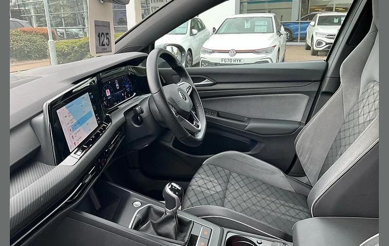 Used VW Golf VIII R-line 130 HP (95 kW) 2022 Grey Hatchback