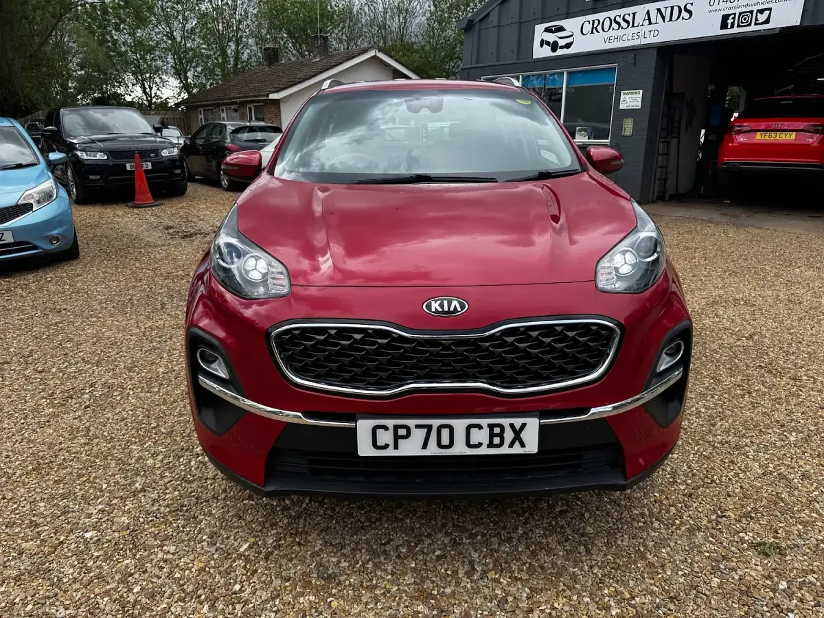 Used Kia Sportage 177 HP (130 kW) 2021 Red SUV