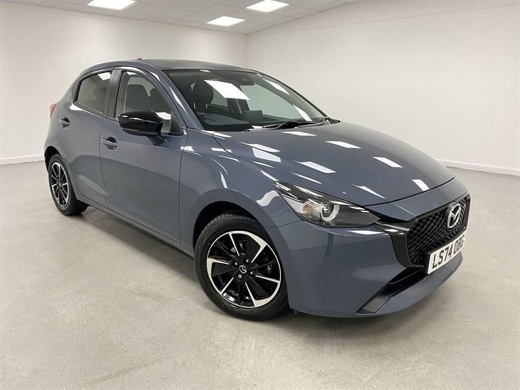 Begagnad Mazda 2 Homura-Aka 2024 Grå Halvkombi