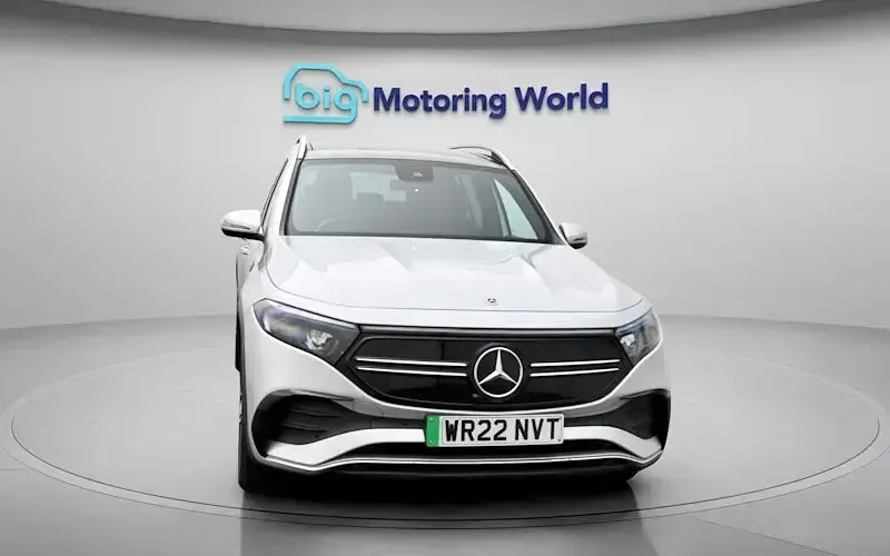 Used Mercedes EQB350 AMG line 214 kW (292 HP) 2022 Silver SUV